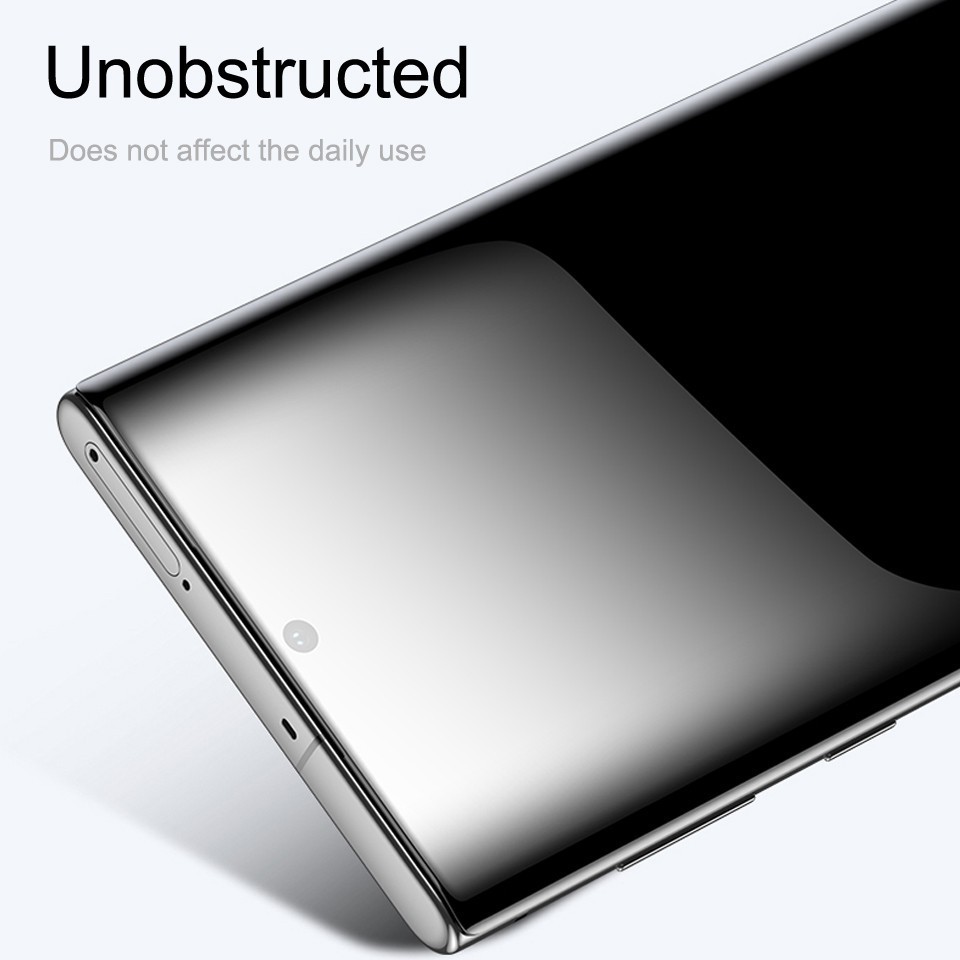 Lớp phim bằng kính cường lực dán màn hình cong 3D cho Samsung Galaxy Note10/Note 10 Plus