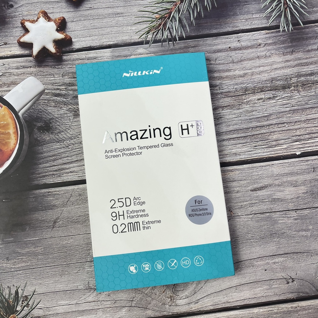 Kính Cường Lực Nillkin H + Pro Asus Rog Phone 3 / 3 Strix Full Màn