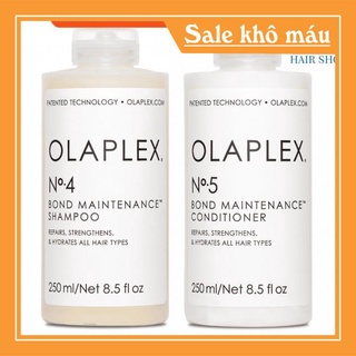 Cặp dầu gội xả Olaplex số 4 & 5 phục hồi tóc 250ml