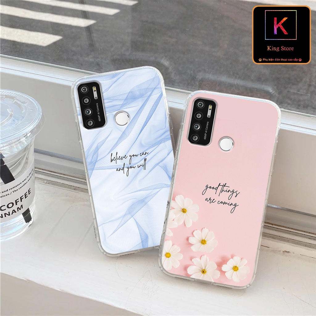 Ốp Lưng Vsmart Live 4 - Vsmart Live in hình LoveSmile - Chất liệu Silicon cao cấp chống sốc bảo vệ máy