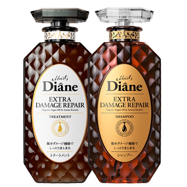 Cặp dầu gội xả Moist Diane cao cấp số 1 Nhật Bản 2x450ml