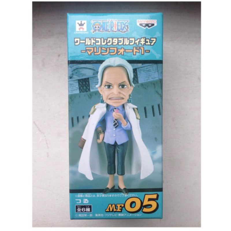 Mô hình One Piece - Phó đô đốc hải quân Tsuru WCF chính hãng