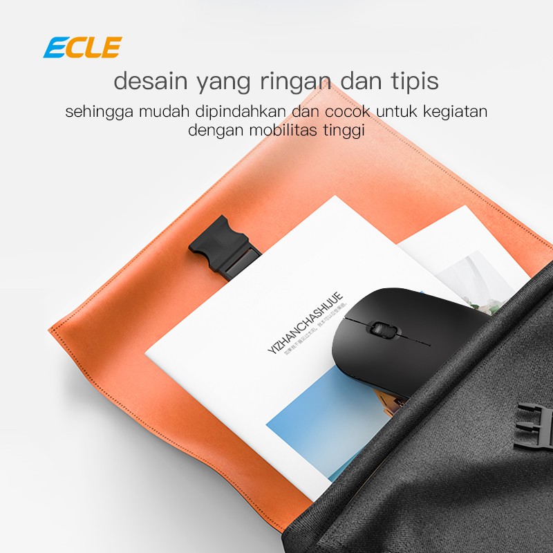 Chuột Không Dây Ecle 2.4g Đen | BigBuy360 - bigbuy360.vn