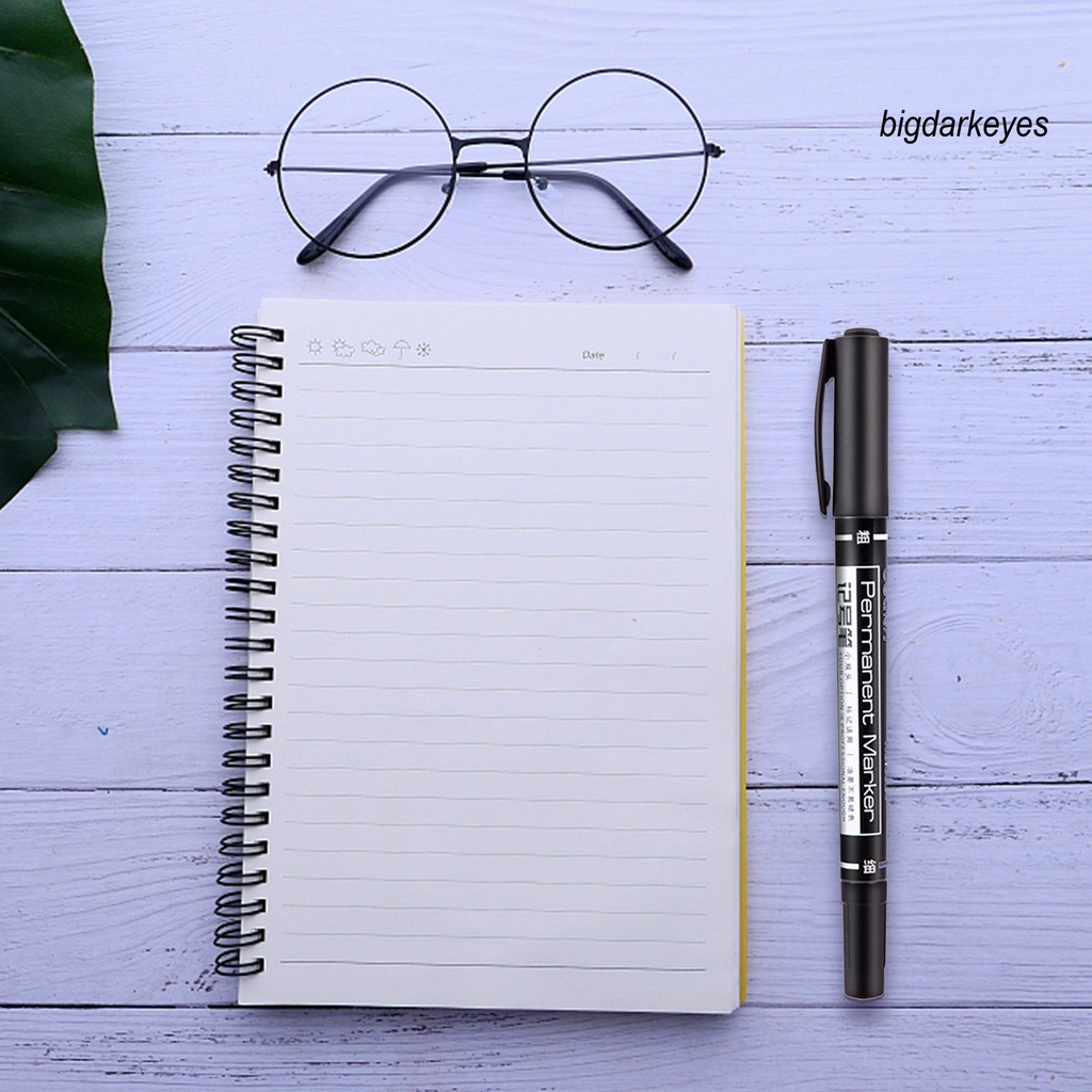 Bút Đánh Dấu Hai Đầu Ngòi 0.5/1mm Cho Văn Phòng