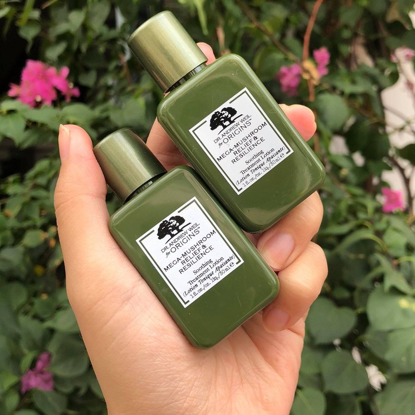 [CÓ BILL US] ORIGIN Lotion nấm Origins MEGA MUSHROOM Relief & Resilience Soothing Treatment Lotion