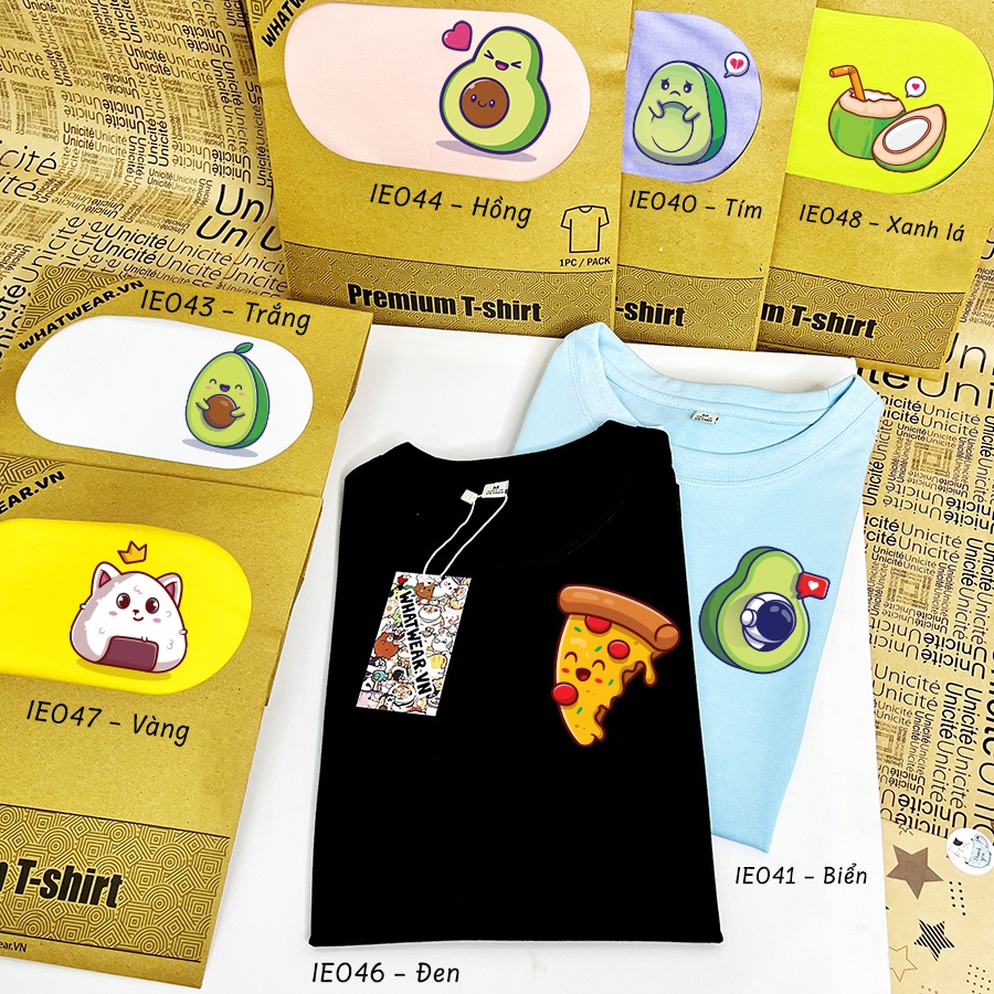 Áo Thun Cotton Cute Unisex Nam Nữ Dễ Thương giá rẻ