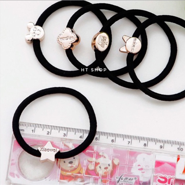 Sét 5 dây buộc tóc