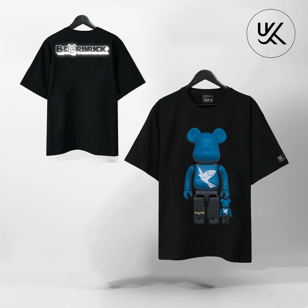 Áo Thun Tay Lỡ BearBrick, Áo phông unisex Form rộng Oversize, chất liệu Cotton. KKIMSHOP