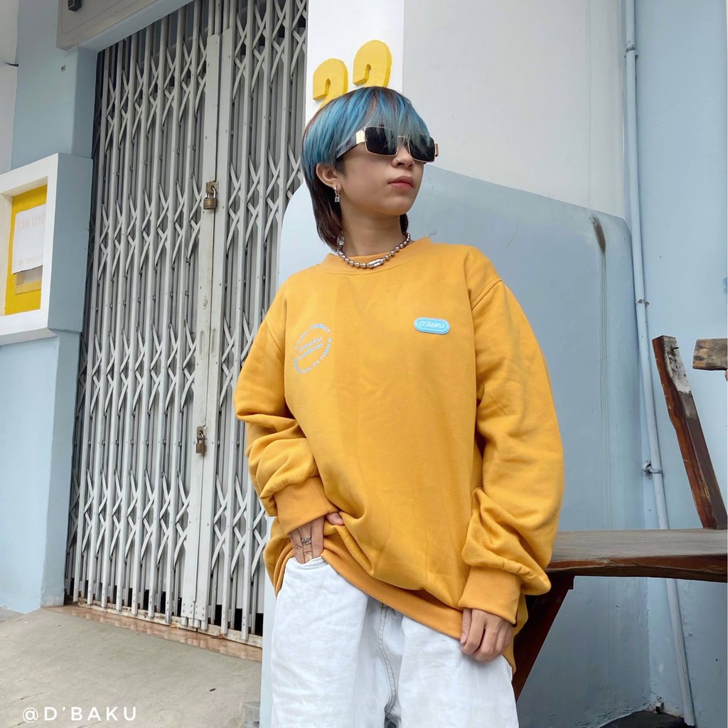 Áo Sweatshirt nỉ tay dài Kabu Debut (Tặng kèm móc khóa)
