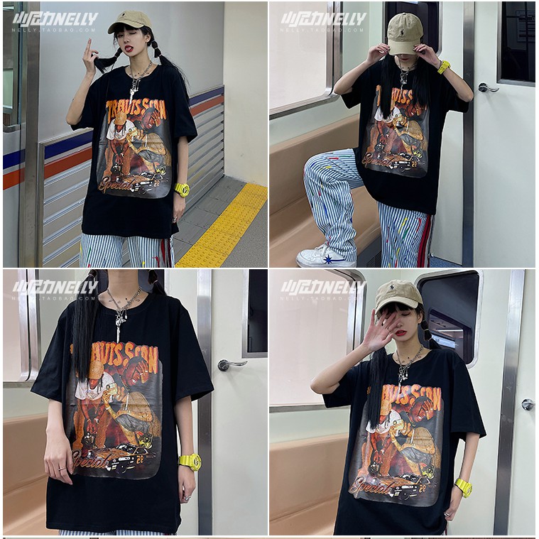 Áo phông Nelly Heybig ngắn tay - Travis Scott