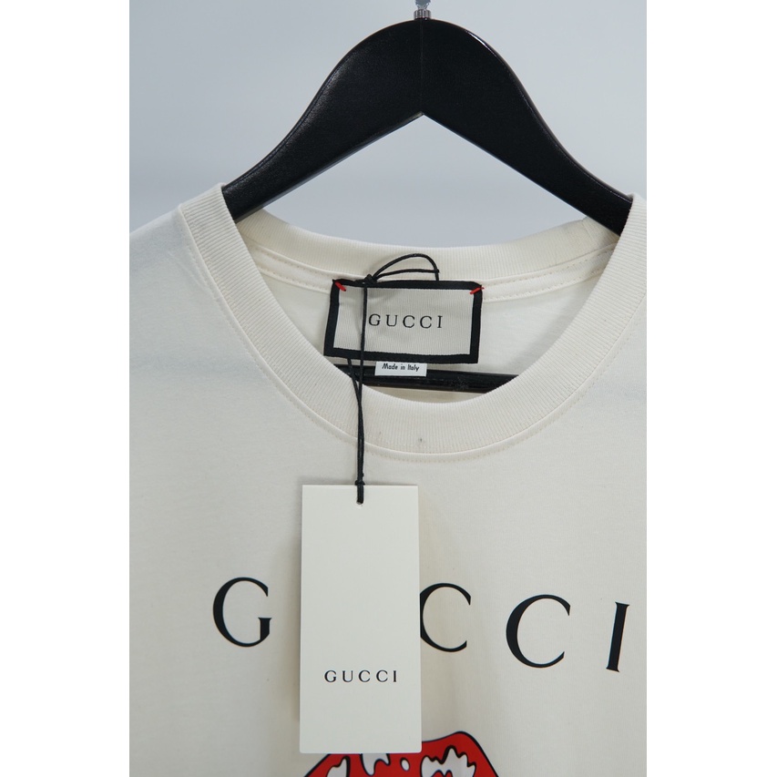 ⚡️- Tee Gu.cci Lips cao cấp full tag túi, áo thun GU.CCI