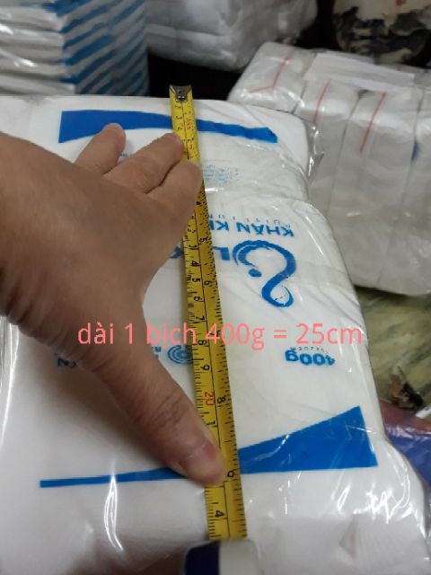 HÀNG CHUẨN Combo 10 bịch khăn vải khô đa năng likado 400g MẪU MỚI  cỡ 15x20cm - 300 tờ 1 bịch