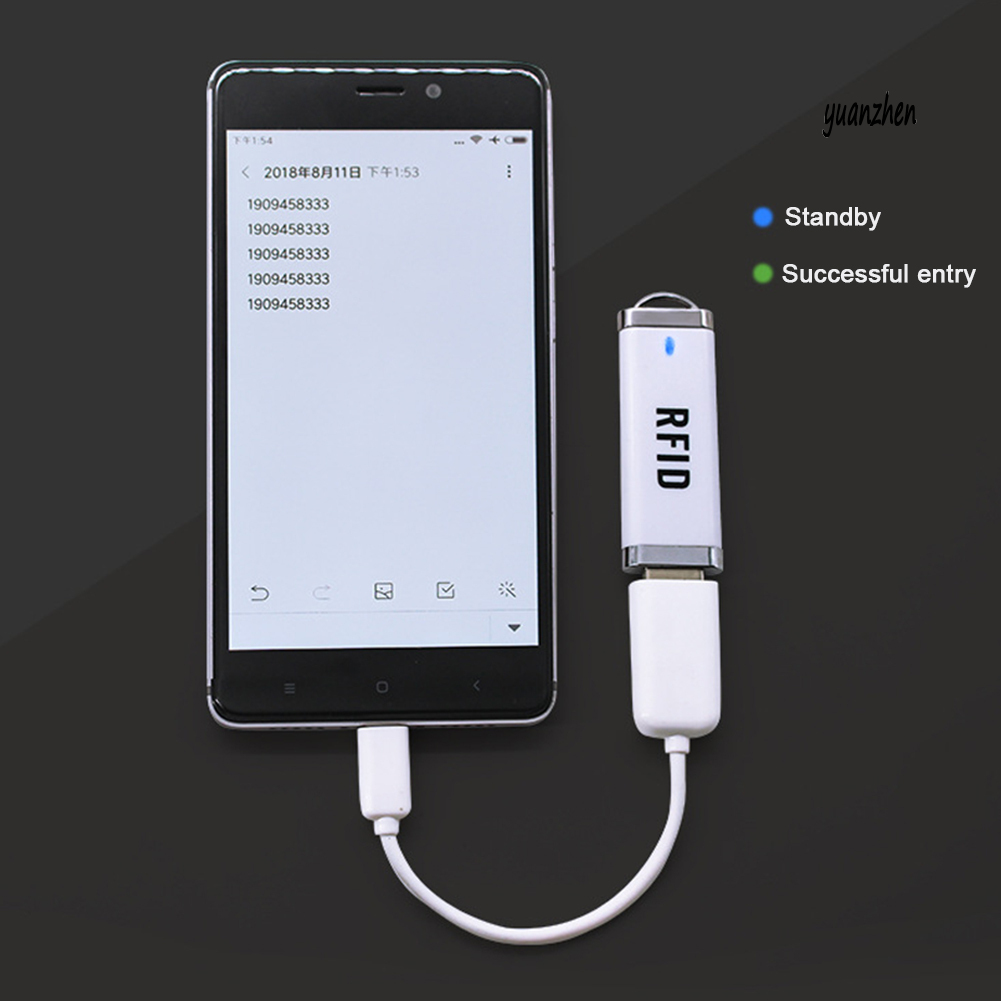 Đầu Đọc Thẻ Cảm Biến Id Usb Rfid 125khz Cho Android Windows Xp / 7 / 10 | BigBuy360 - bigbuy360.vn