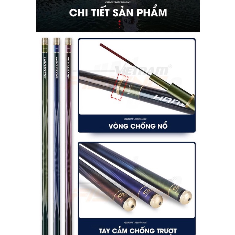 Cần Câu Tay Handing Tú Phu Cường 8H