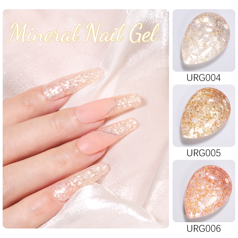 Gel sơn móng tay UR SUGAR ánh nhũ phản quang thời trang 7ml