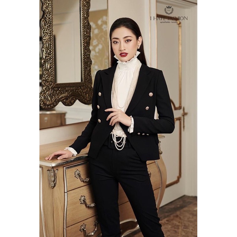 Set vest quần 9 tấc