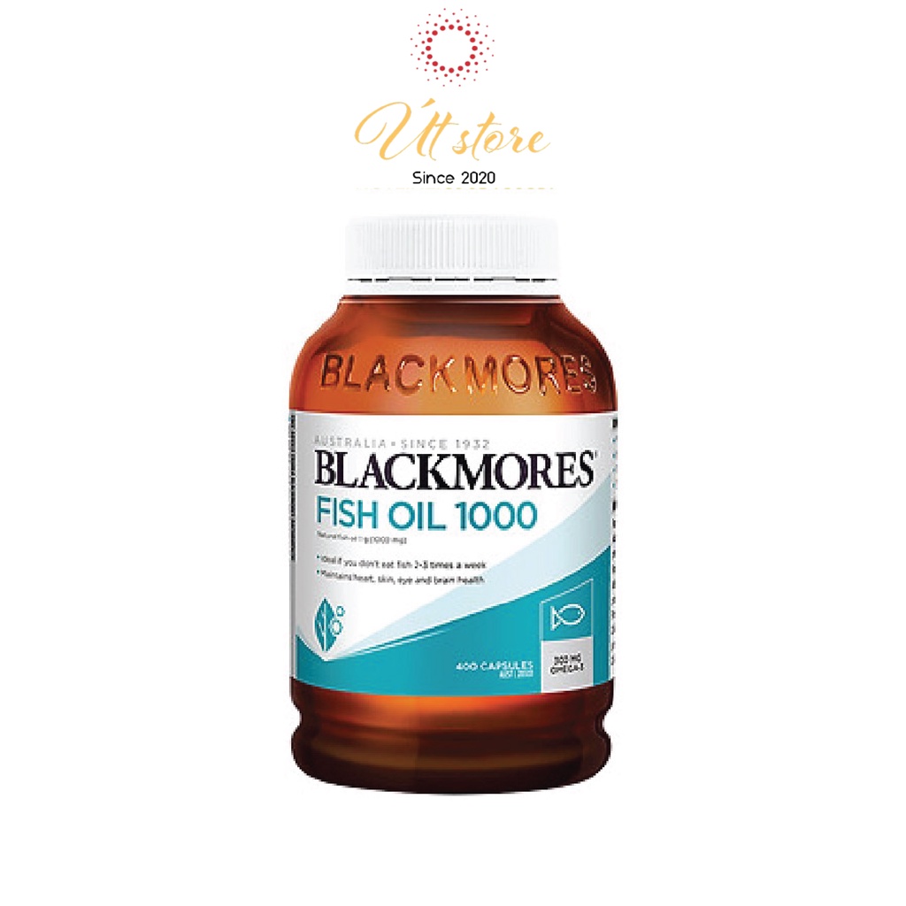 Dầu Cá Blackmores Fish Oil 1000 Mg Của Úc, 400 viên