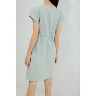 E.studio Đầm Xếp Li Rút Eo Dáng Xoè