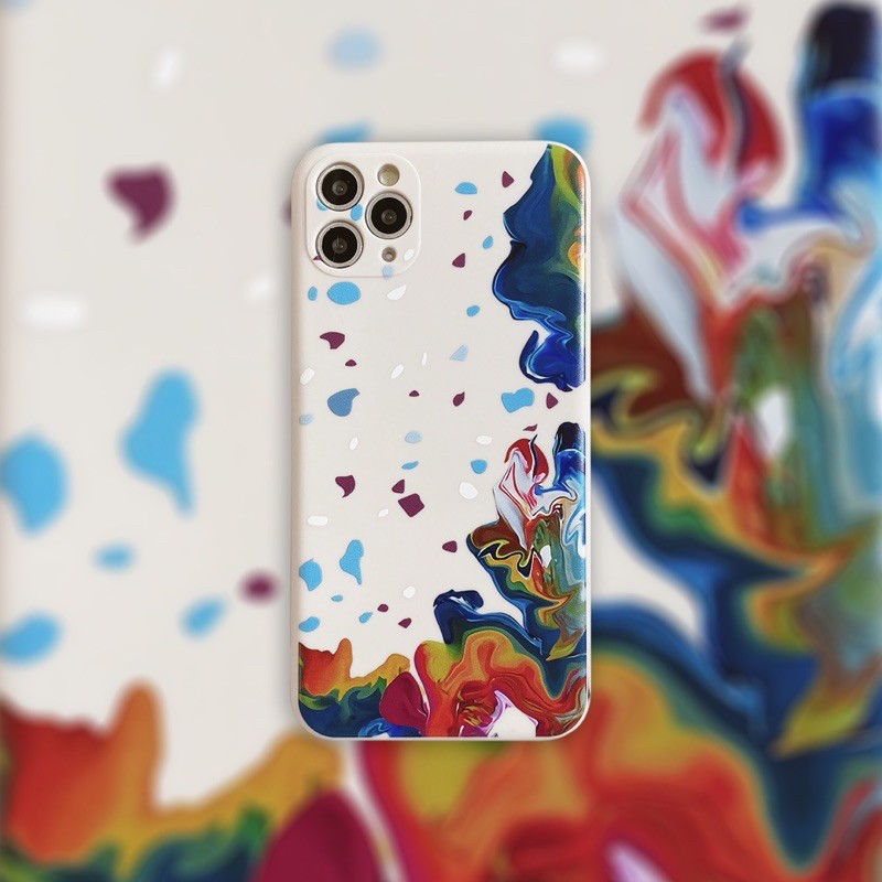 Ốp iphone  12 Pro max 12 Mini 11 Pro Max 11 11 Pro Xs max X xr 8plus 7plus Sắc màu silicon bảo vệ camera