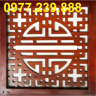 chắn khói gỗ sồi 41cm