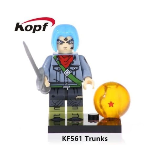 Lego Mini Dragon Ball - 7 Viên Ngọc Rồng Kopf 551 đến 664 ( 1c )