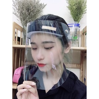 Kính che mặt trong suốt-chống dịch bệnh-chống giọt bắn--nhựa meka cao cấp,trong suốt
