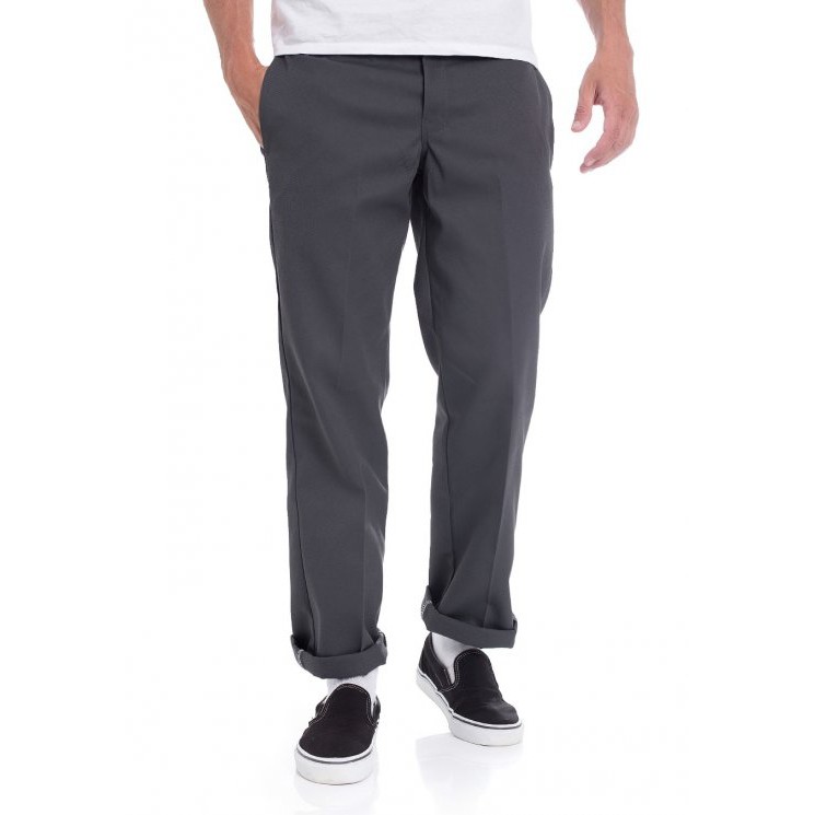 Quần Dickies chính hãng, vải kaki ống suông.