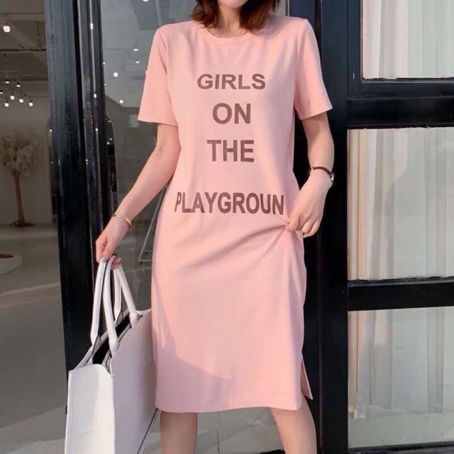 Váy xuông girl dáng dài