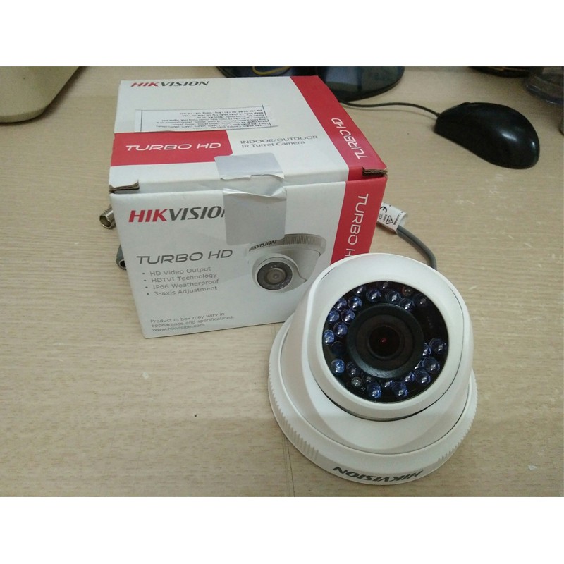 Camera Thân TVI Hikvision DS-2CE 56D0T-IRP (2.0MP) hồng ngoại 20M chống ngược sáng DWDR - Hàng chính hãng BH24TH