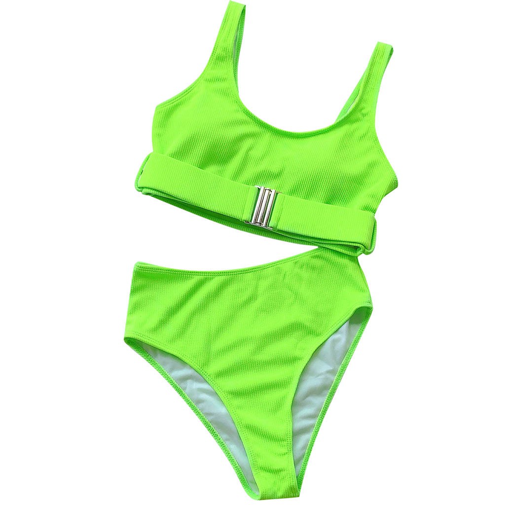 [Mã FACBGO245 giảm 10K đơn bất kì] Bikini Màu Trơn Có Đệm Mút Nâng Ngực Gợi Cảm | BigBuy360 - bigbuy360.vn