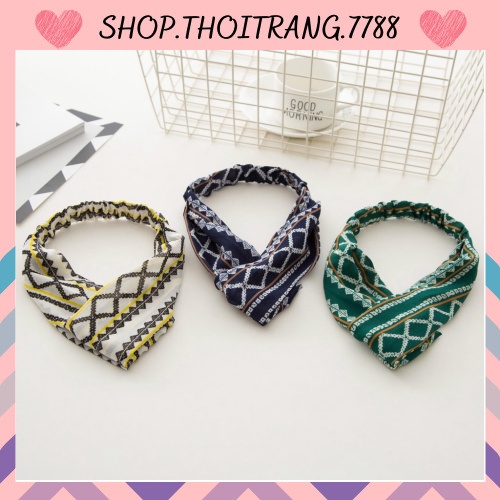 Băng đô thổ cẩm cao cấp