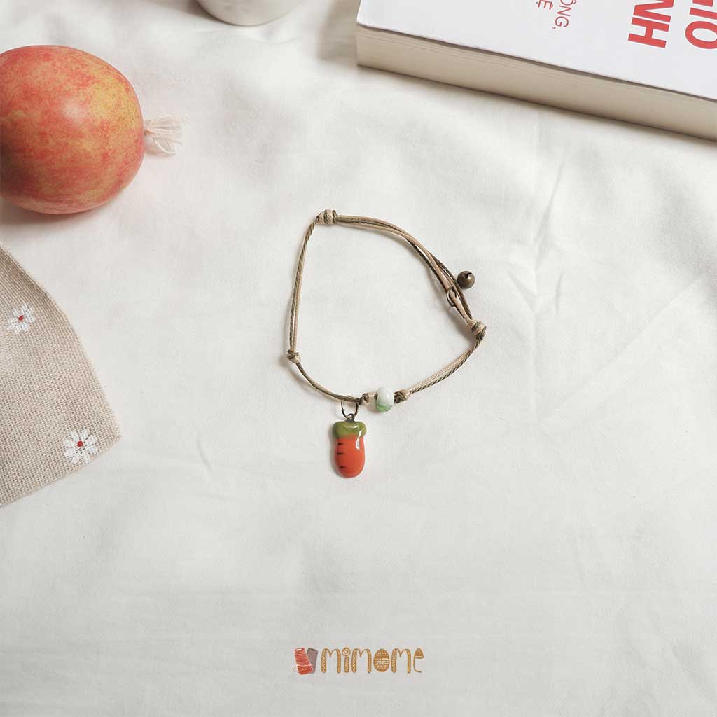 Vòng gốm cà rốt