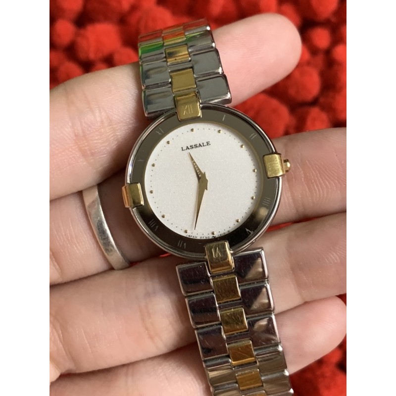 Đồng hồ nữ Seiko Lassale máy mỏng hàng si nguyên bản
