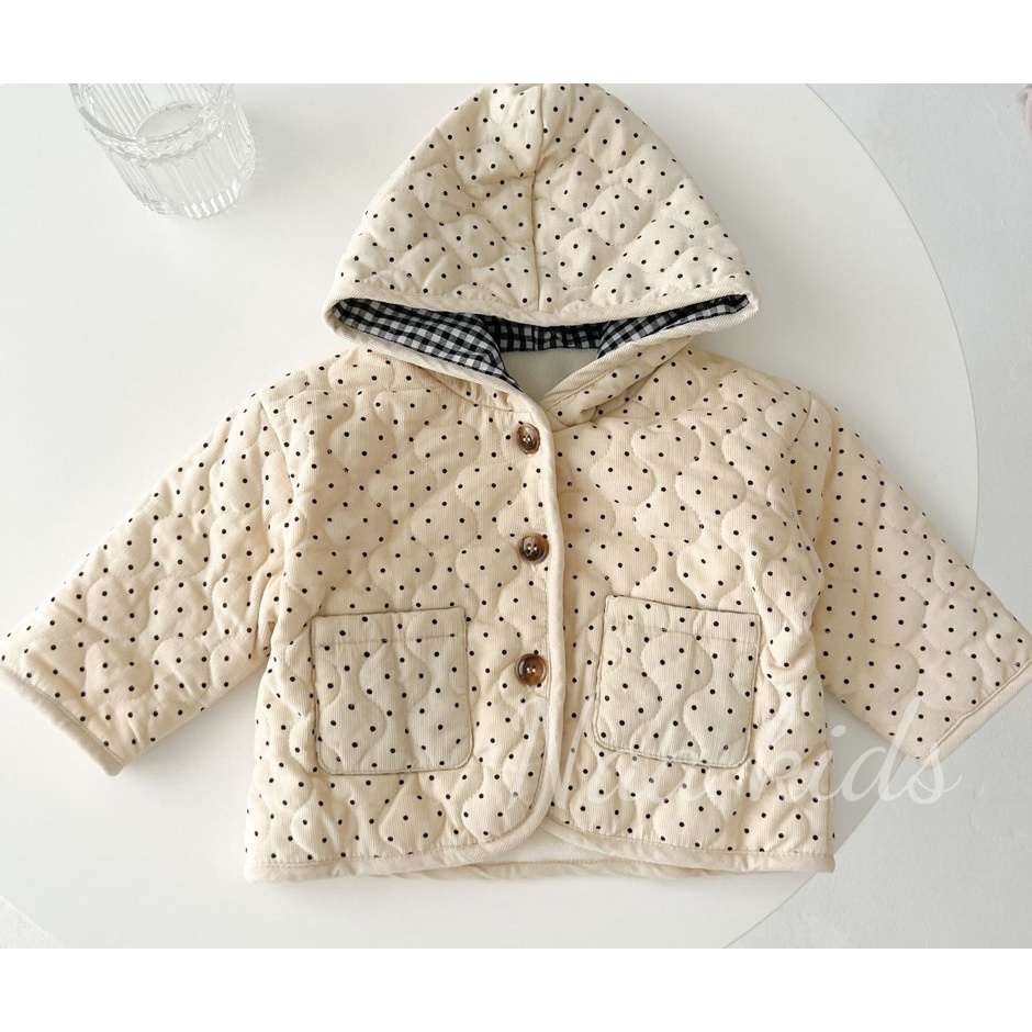 Áo khoác cho bé trai , bé gái hàn quốc chất liệu nỉ trần bông mềm mịn , size cho bé 5-16kg