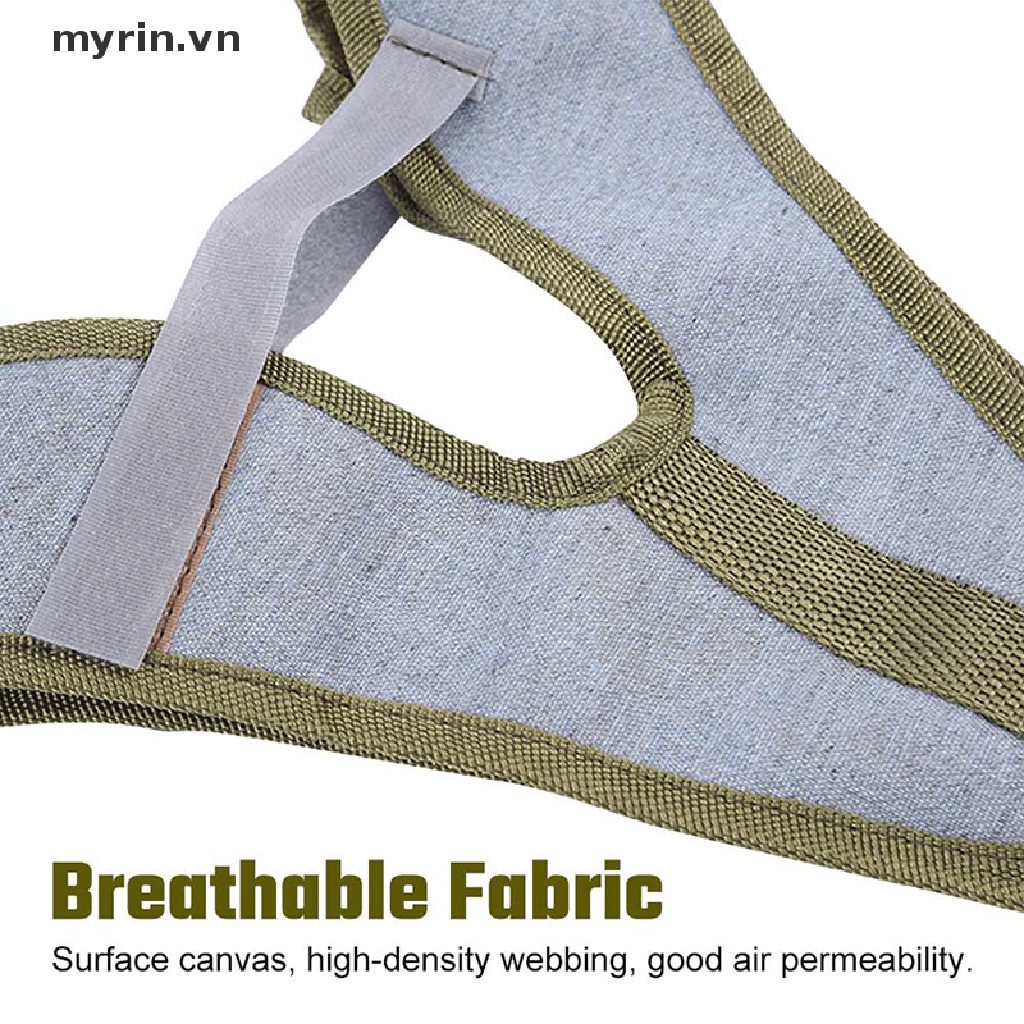 Myrin Thắt Lưng Canvas Kéo Căng Dày Co Giãn Hỗ Trợ Kéo Căng Ghế Kéo