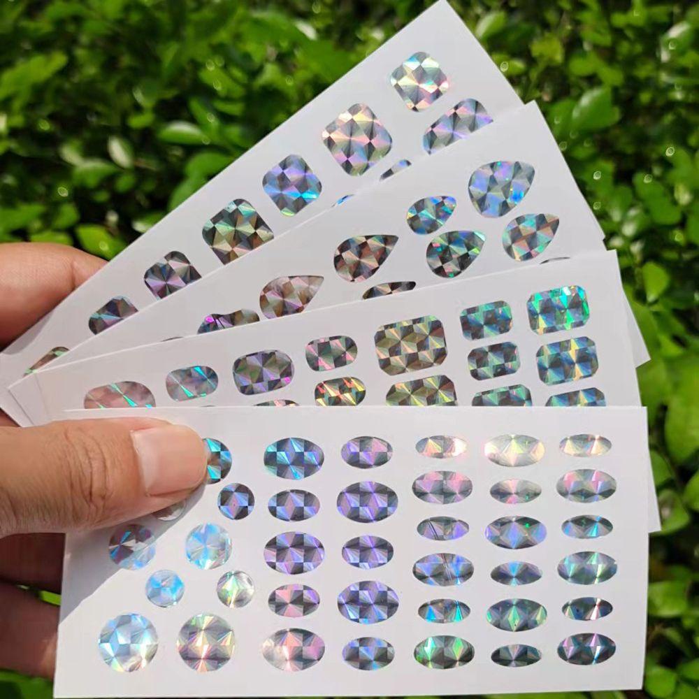 OCEANMAP Miếng Dán Trang Trí Móng Tay Lấp Lánh Nhiều Màu Sắc