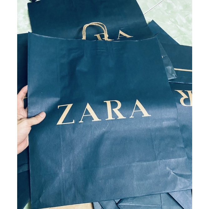 Túi giấy Zara chính hãng size to (đại)