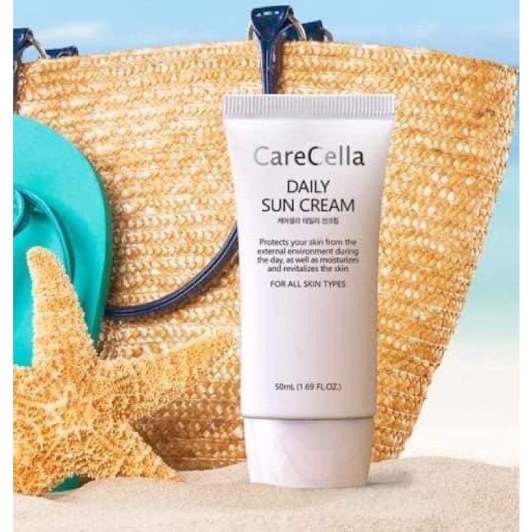 Kem chống nắng Carecella Daily Sun Cream kiềm dầu, nâng tone SPF50+ PA++++ (50 ml)
