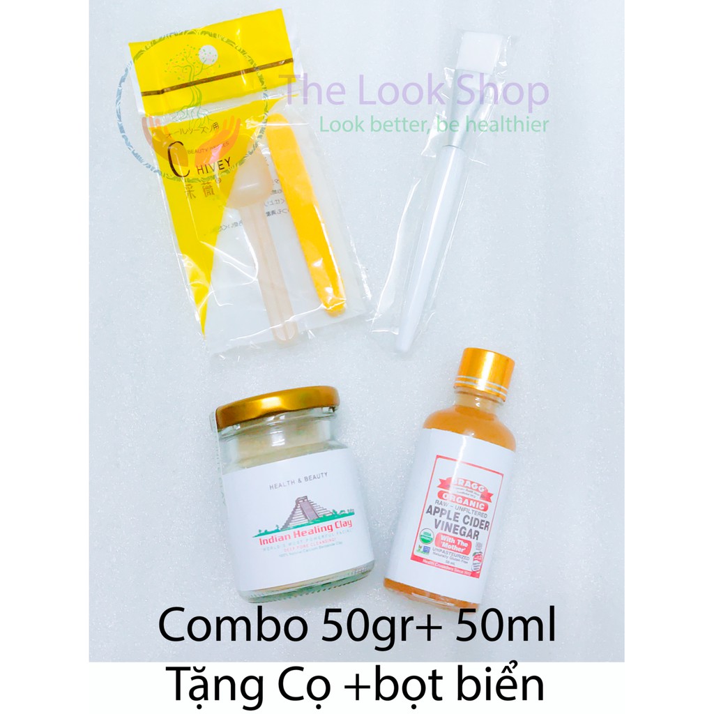 Mặt nạ đất sét núi lửa Bentonite- Aztec và giấm táo hữu cơ - Hỗ trợ làm sạch da, giảm mụn, đẩy mụn ẩn | BigBuy360 - bigbuy360.vn
