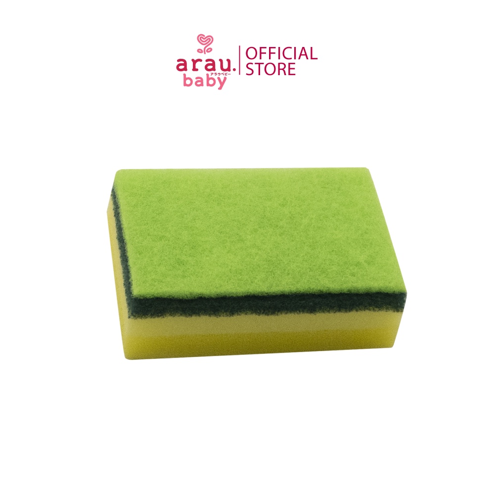 (Quà tặng) Miếng Rửa Chén Saraya bọt biển 3 lớp