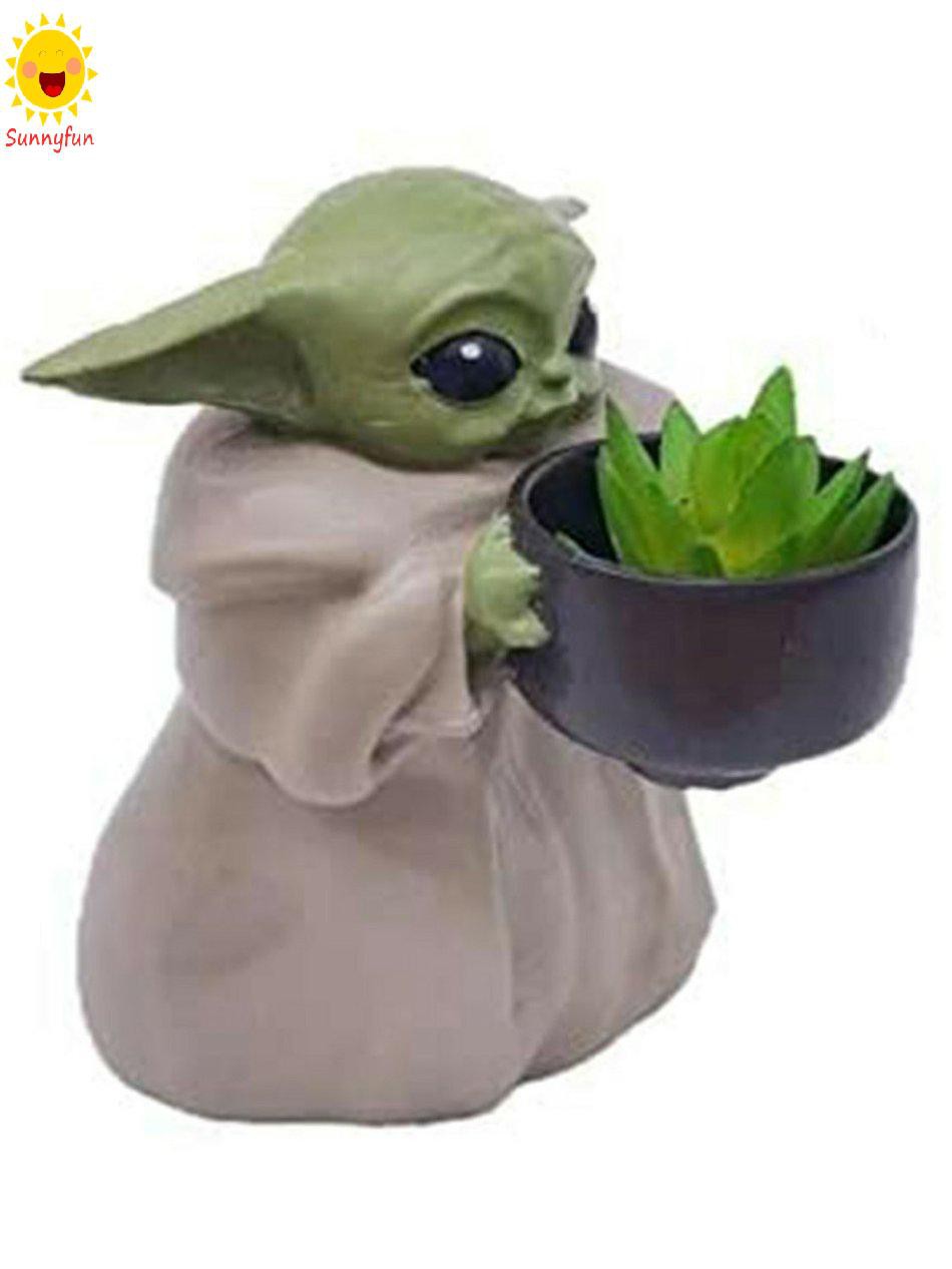 Mô Hình Búp Bê Em Bé Yoda Trong Phim Star Wars Thiết Kế Sáng Tạo Dễ Thương