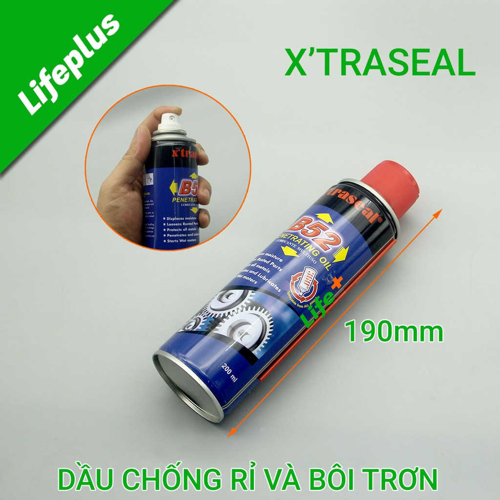 Dầu chống rỉ và bôi trơn 200ml X'traseal B-52