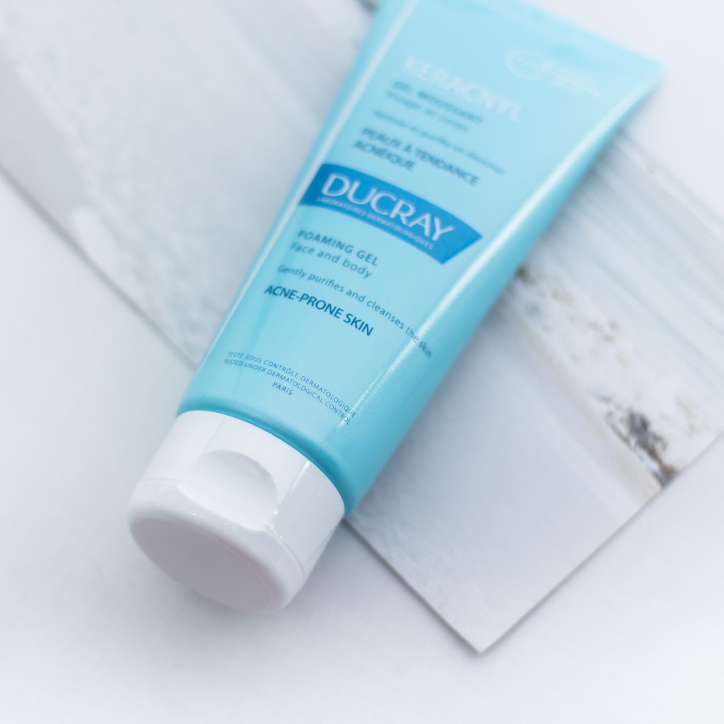 Sữa Rửa Mặt Ducray Keracnyl Gel Moussant