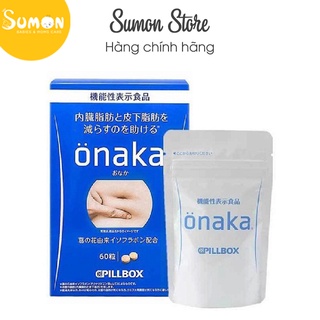 Viên uống giảm mỡ bụng onaka nhật bản hộp 60 viên