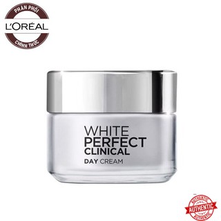[Mã giảm giá] Kem Dưỡng Trắng, Mờ Thâm, Nám Ban Ngày L'Oreal White Perfect Clinical Day Cream