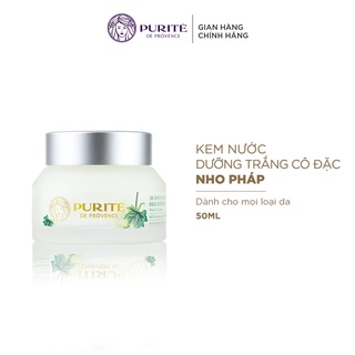  Kem Nước Dưỡng Trắng Cô Đặc Nho Pháp Purité 30-day Natural Brightening Water Cream 50ml
