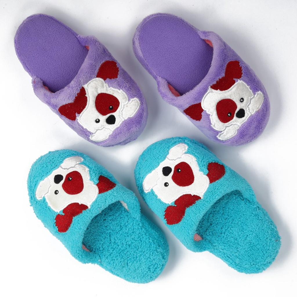 Dép Đi Trong Nhà Hình Chú Chó con siêu đáng yêu Dành Cho Bé ( Easy Life Slippers )