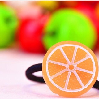 Cột tóc hoa quả loại to