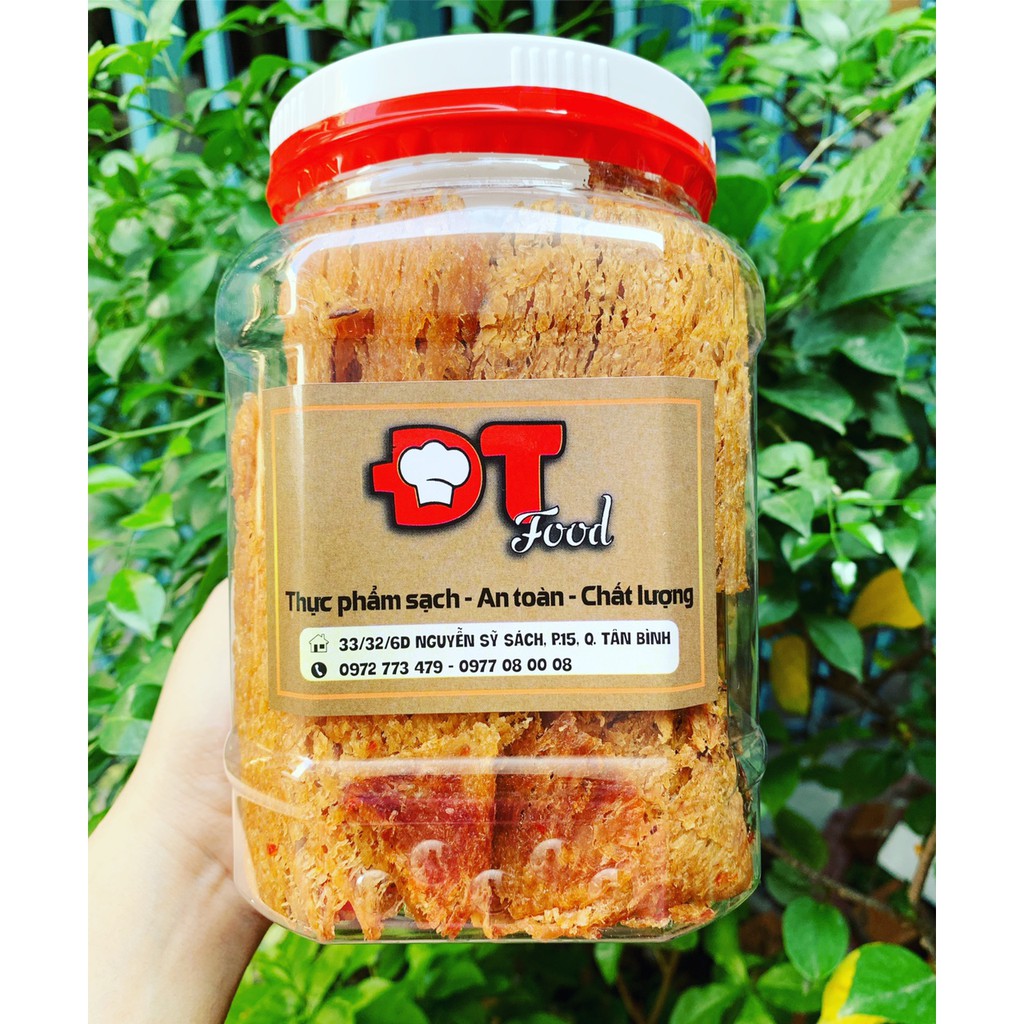 Khô mực cán tẩm gia vị nguyên con 400g
