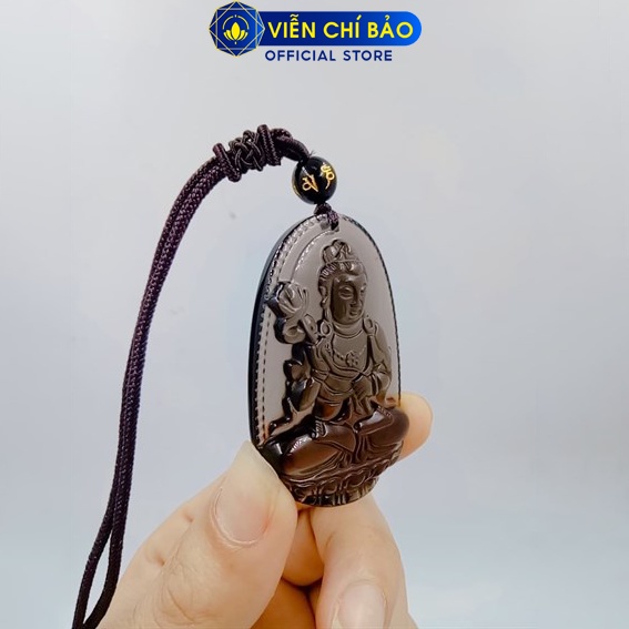 Mặt dây chuyền phật bản Đại Thế Chí Bồ Tát  khói thời trang phụ kiện trang sức Viễn Chí Bảo M200190